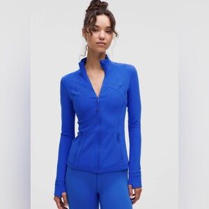 Lululemon Define Jacket Nulu Cerulean Blue Full Zip | Size 2